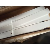 vidaXL Vitrinekast Wit 82,5x30,5x115 cm - 54% Korting!