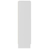 vidaXL Vitrinekast Wit 82,5x30,5x115 cm - 54% Korting!