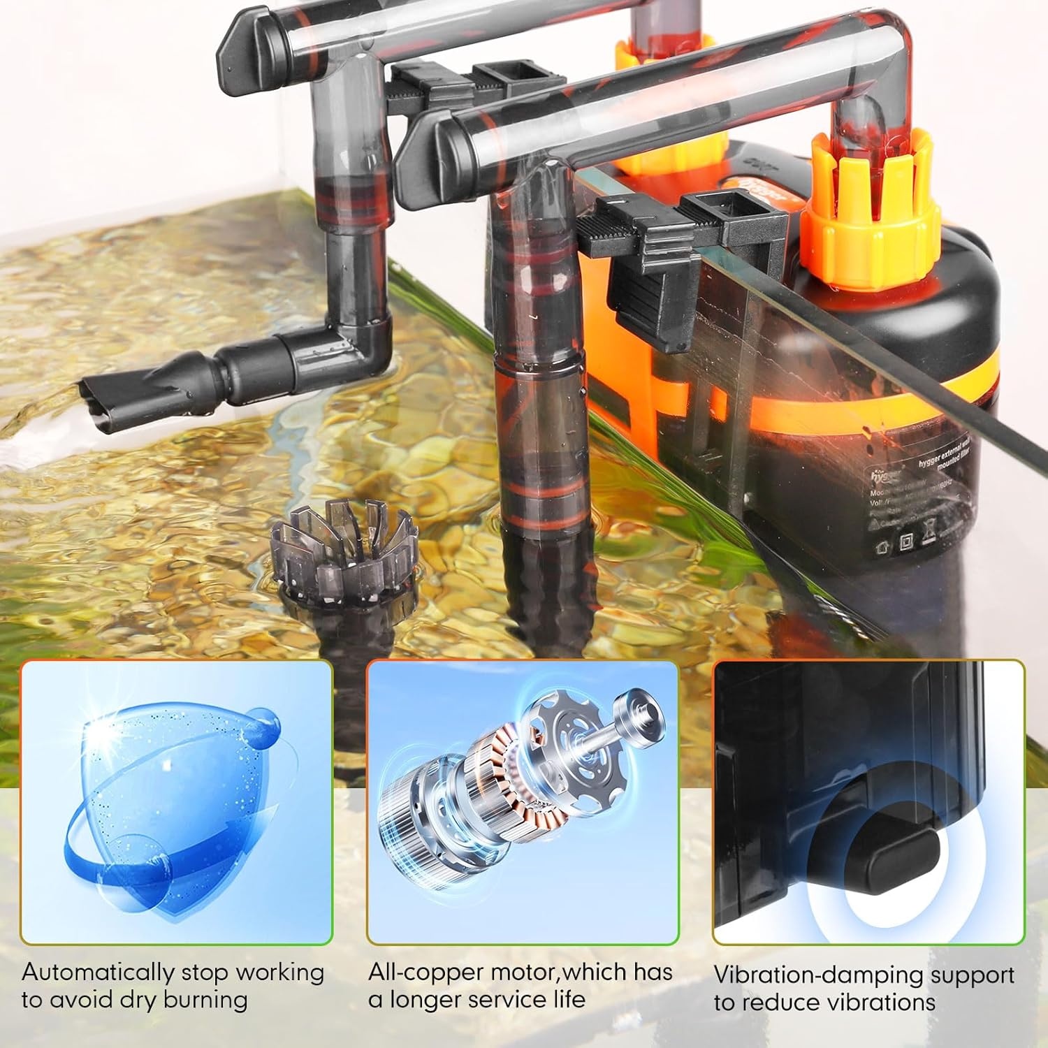Aquariumfilter 150-225L (8W) - 34% Korting!