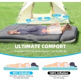 Opblaasbaar Luchtbed met Pomp & Kussens - 30% Korting