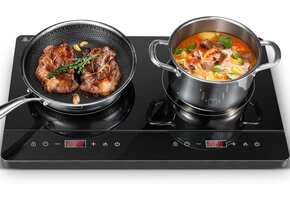 Geretourneerde Inductiekookplaat met 41% Korting | 2 Zones, 3500W