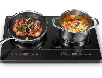Inductiekookplaat Camping 2 zones 3500W - 34% Korting!