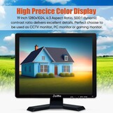 19" PC Monitor Zwart LCD 1280x1024 4:3 - 43% Korting!