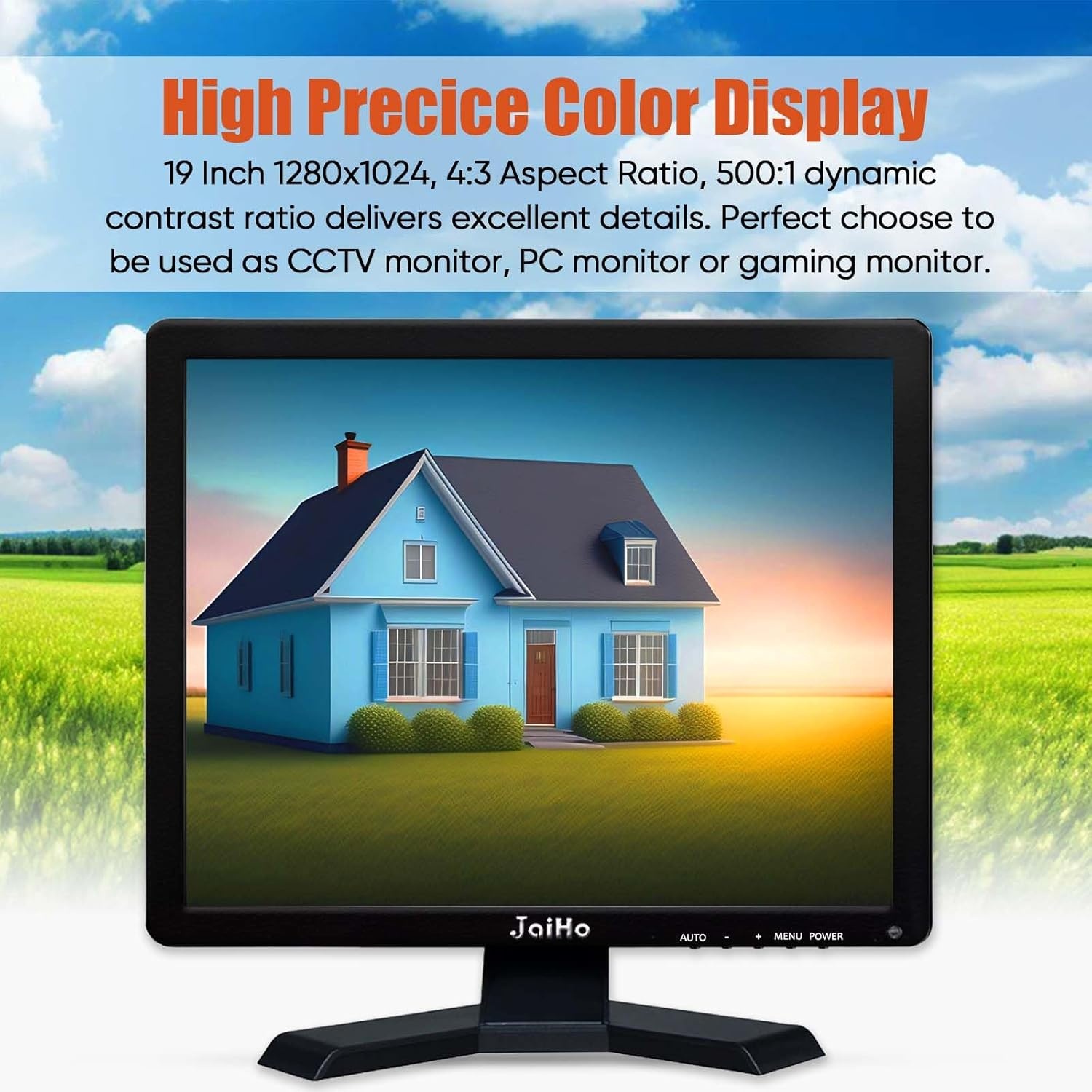 19" PC Monitor Zwart LCD 1280x1024 4:3 - 43% Korting!