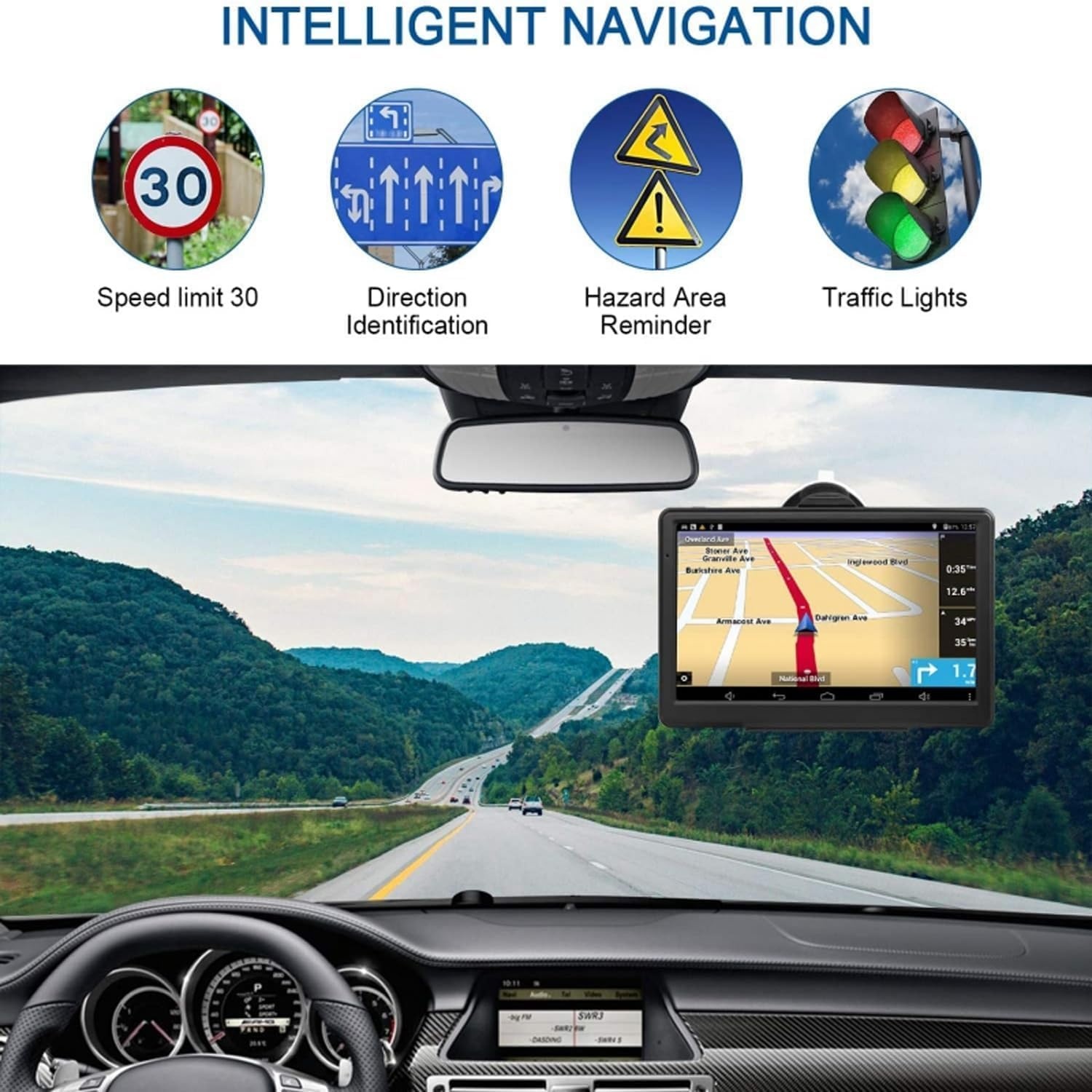 5" GPS Navigatie Europa - Auto & Vrachtwagen (29% Korting)