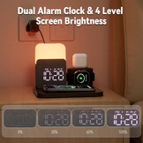 Draadloos Oplaadstation: 25W, 6-in-1, Magnetisch | iPhone/Samsung