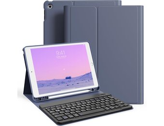 Paarse iPad 10.2" Toetsenbordhoes - 28% Korting