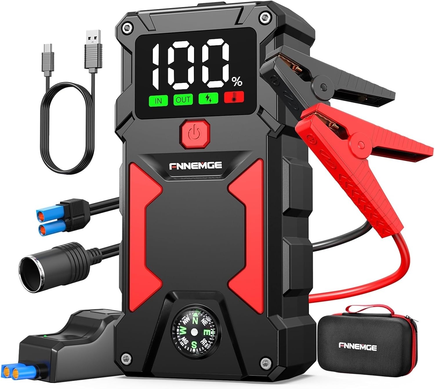 Jump Starter 4000A | 21800mAh | 34% Korting