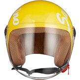 Kinder Jethelm met Vizier - Geel - 48-55cm - 29% Korting!