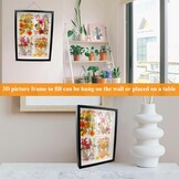 3D Fotolijst A4 om te Vullen - Zwart MDF | 27% Korting!