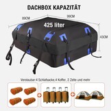 Opvouwbare Dakkoffer 425L - 29% Korting!