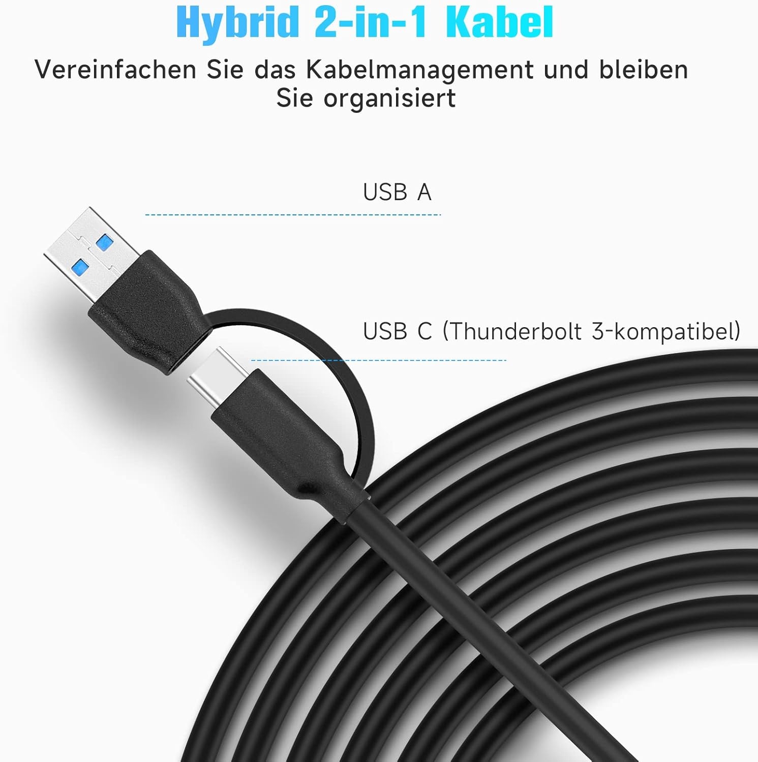7-Poorts USB C Hub (10Gbps) - 29% Korting