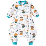 Baby Slaapzak 1.5 Tog Katoen 90/100cm Jungleprint 28% Korting