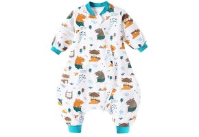 Baby Slaapzak 1.5 Tog Katoen 90/100cm Jungleprint 28% Korting