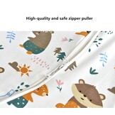 Baby Slaapzak 1.5 Tog Katoen 90/100cm Jungleprint 28% Korting