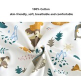 Baby Slaapzak 1.5 Tog Katoen 90/100cm Jungleprint 28% Korting