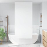 vidaXL Doucherolgordijn Wit - 110x240 cm (31% korting)