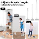 Stoffer & Blik Set Wit - 27% Korting!