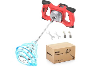 Elektrische Mortelmixer 2100W - 6 Versnellingen | 34% Korting!
