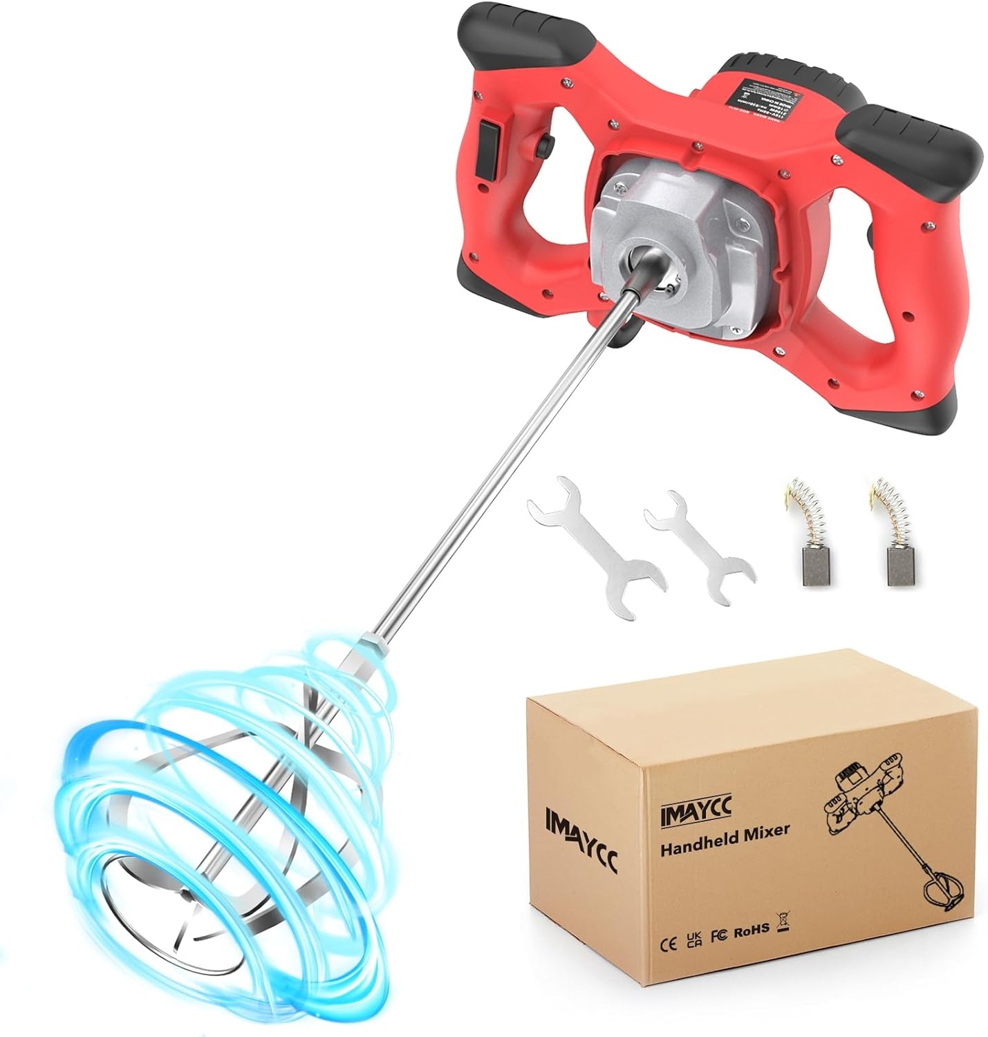 Elektrische Mortelmixer 2100W - 6 Versnellingen | 34% Korting!