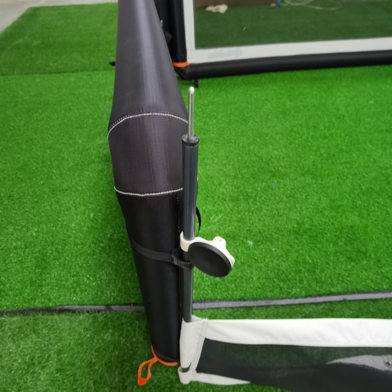 Opblaasbare Hondenren 100cm Grijs: Veilig Buitenplezier - 29% Korting!