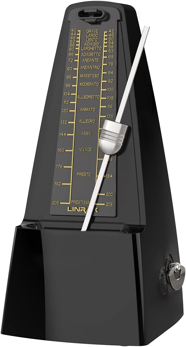 Mechanische Metronoom - 28% Korting - Houtnerf Design