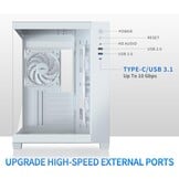 ATX Computerbehuizing Wit | 29% Korting | 3 Ventilatoren