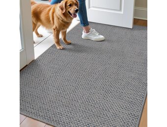 Grijze Deurmat 90x140 cm - 36% Korting | Wasbaar, Antislip