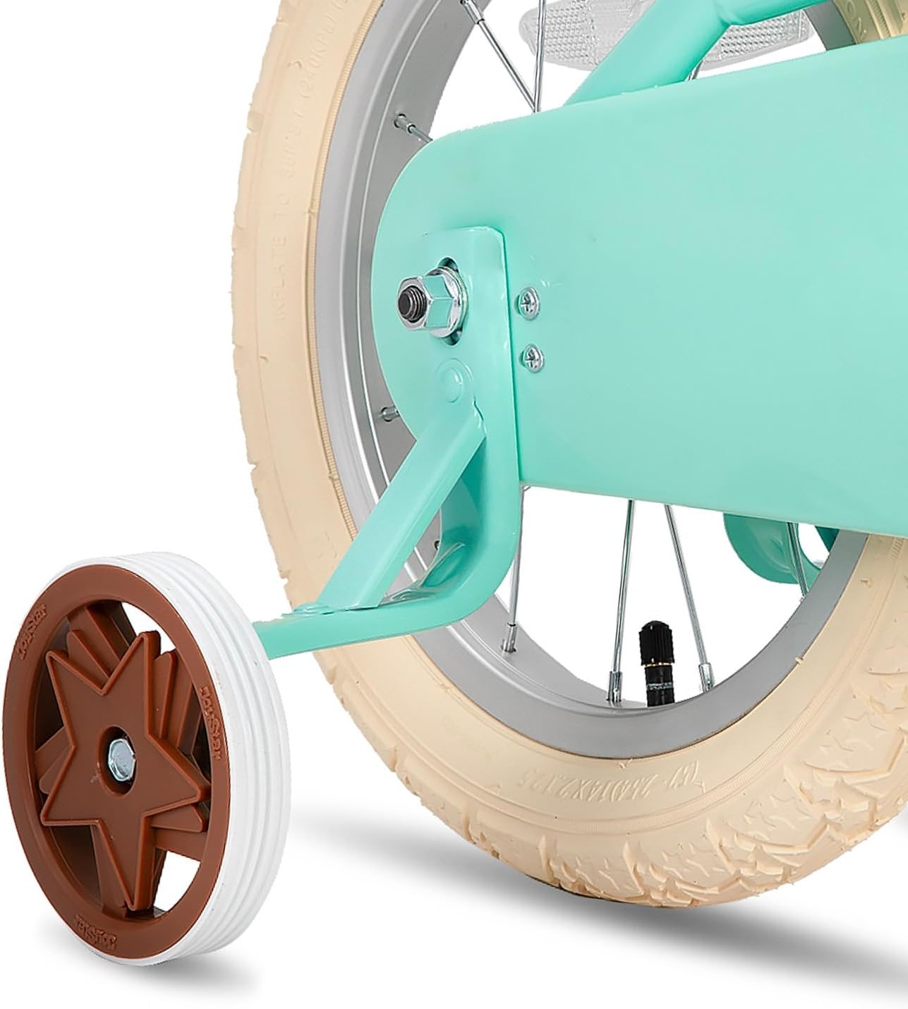 Meisjesfiets 16 inch Groen Retro met Zijwielen | 37% Korting!