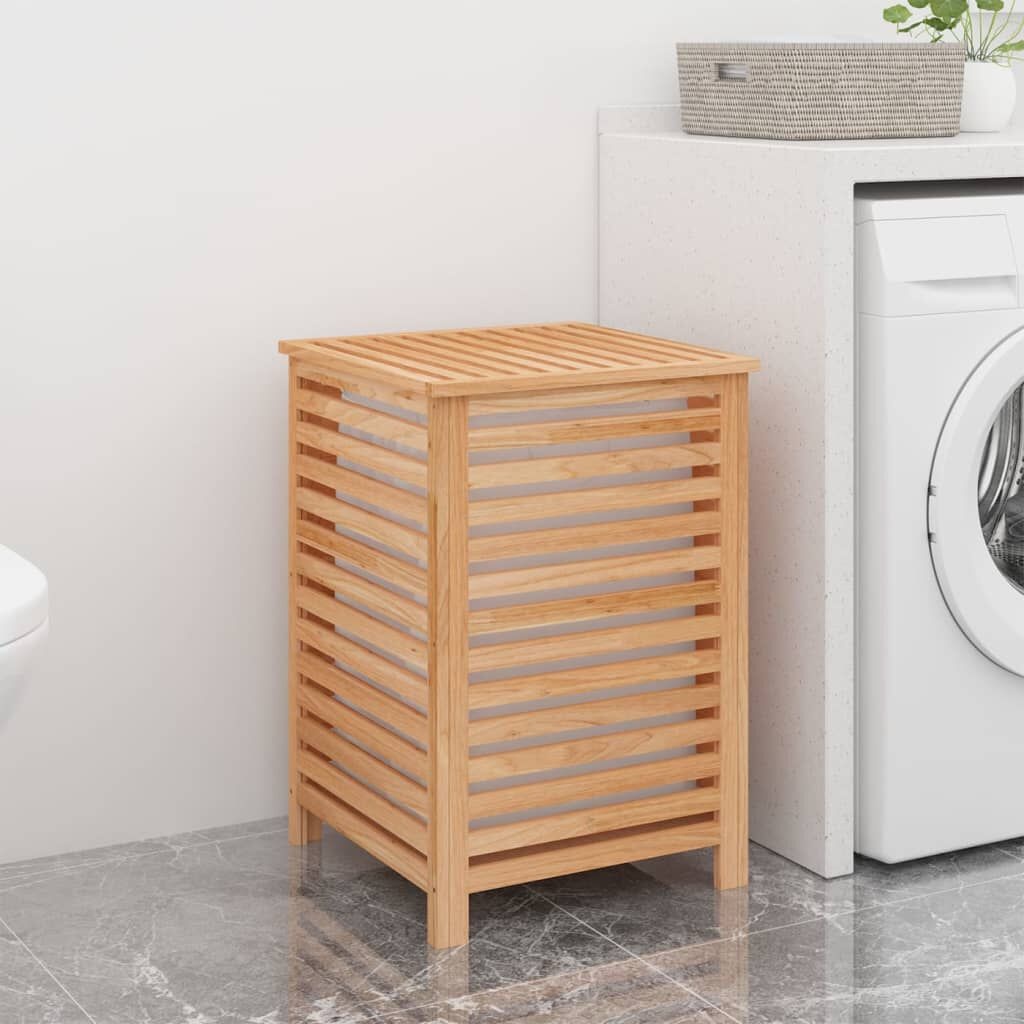 vidaXL Wasmand Walnotenhout - 45x45x65 cm - 52% Korting
