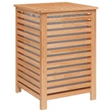 vidaXL Wasmand Walnotenhout - 45x45x65 cm - 52% Korting