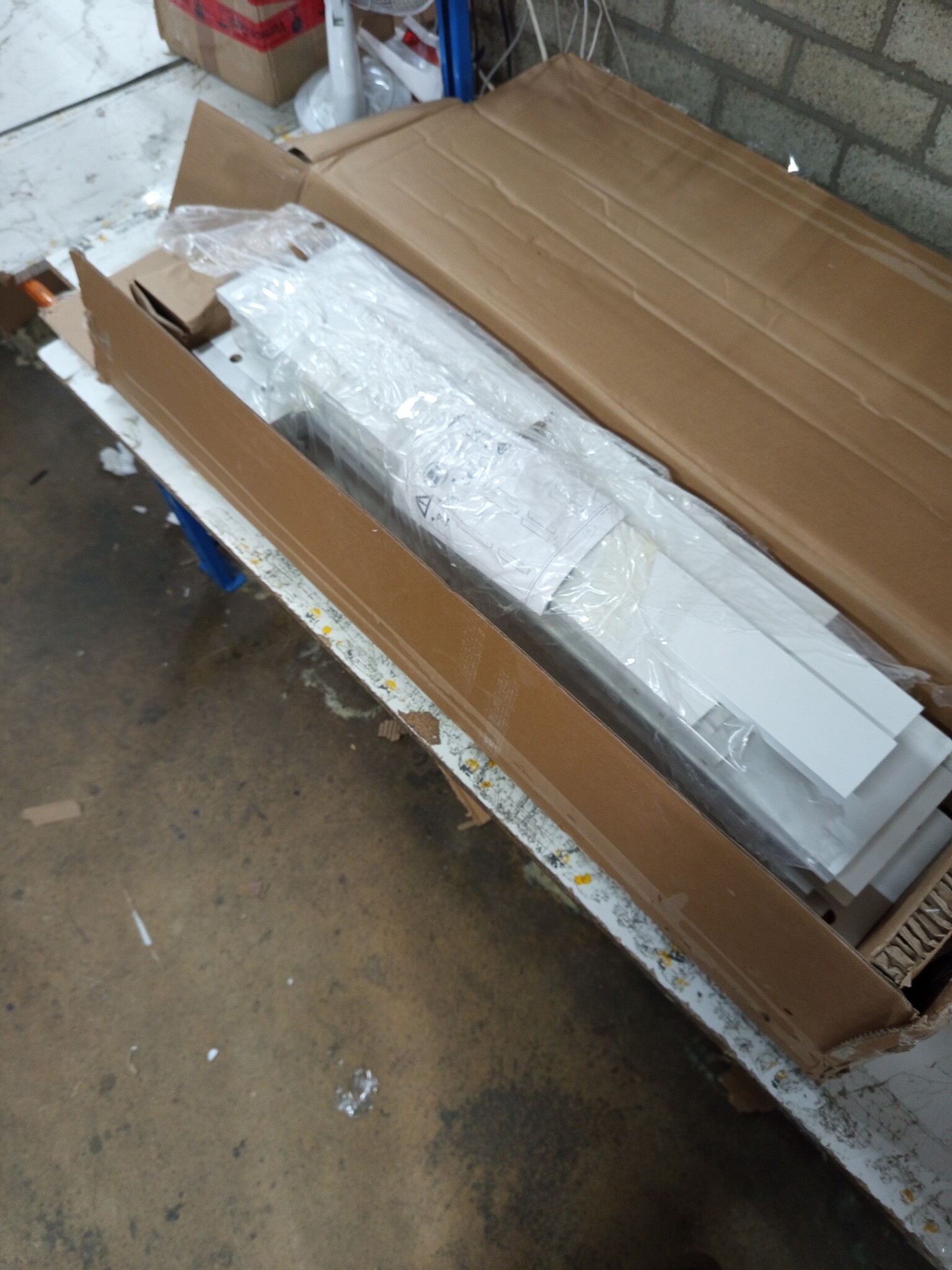 vidaXL Hoofdeinde LED 180cm Wit - Nu 62% Korting!