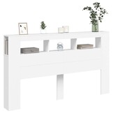 vidaXL Hoofdeinde LED 180cm Wit - Nu 62% Korting!