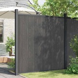 Schuttingpaneel HKC Grijs 173x186 cm: 72% Korting!