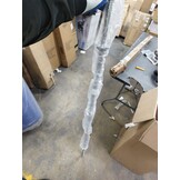 Halterstang Recht 150cm | 28mm | met Schroefklemmen | Max. 150kg | 49% Korting
