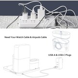 3-in-1 Draadloos Laadstation + Wekker | 34% Korting