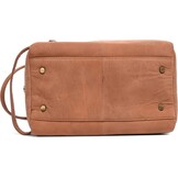 Bruine Buffelleer Toiletartikelen Tas - Vintage Stijl, Ruim (29% Korting)