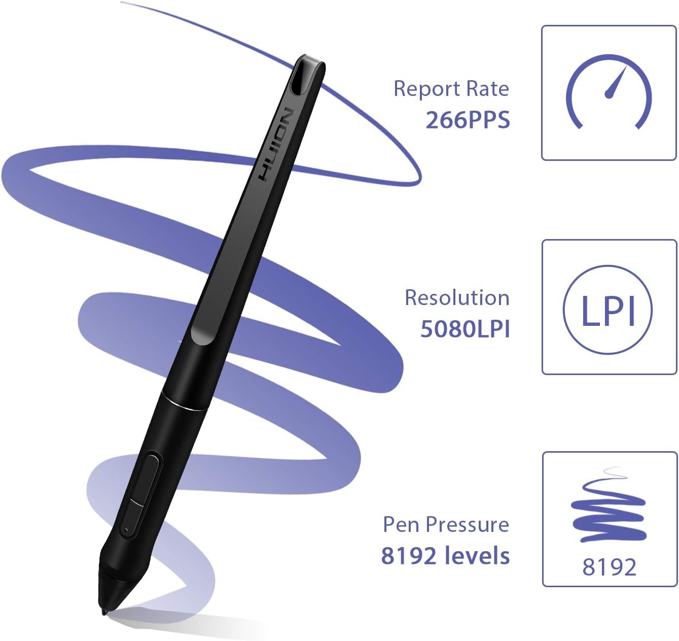 Digitale Pen (8192 Niveaus, Batterijloos) - 29% Korting!