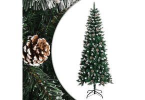Kunstkerstboom met Standaard 210 cm Groen - 60% Korting