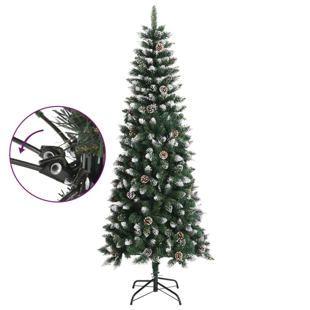 vidaXL Kunstkerstboom 210cm Groen - 34% Korting!