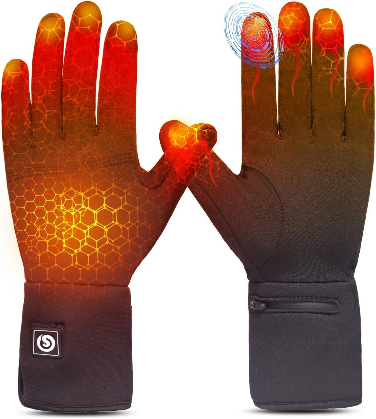 Verwarmde handschoenen - 77% Korting!