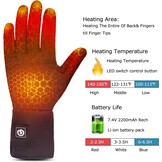 Verwarmde handschoenen - 77% Korting!