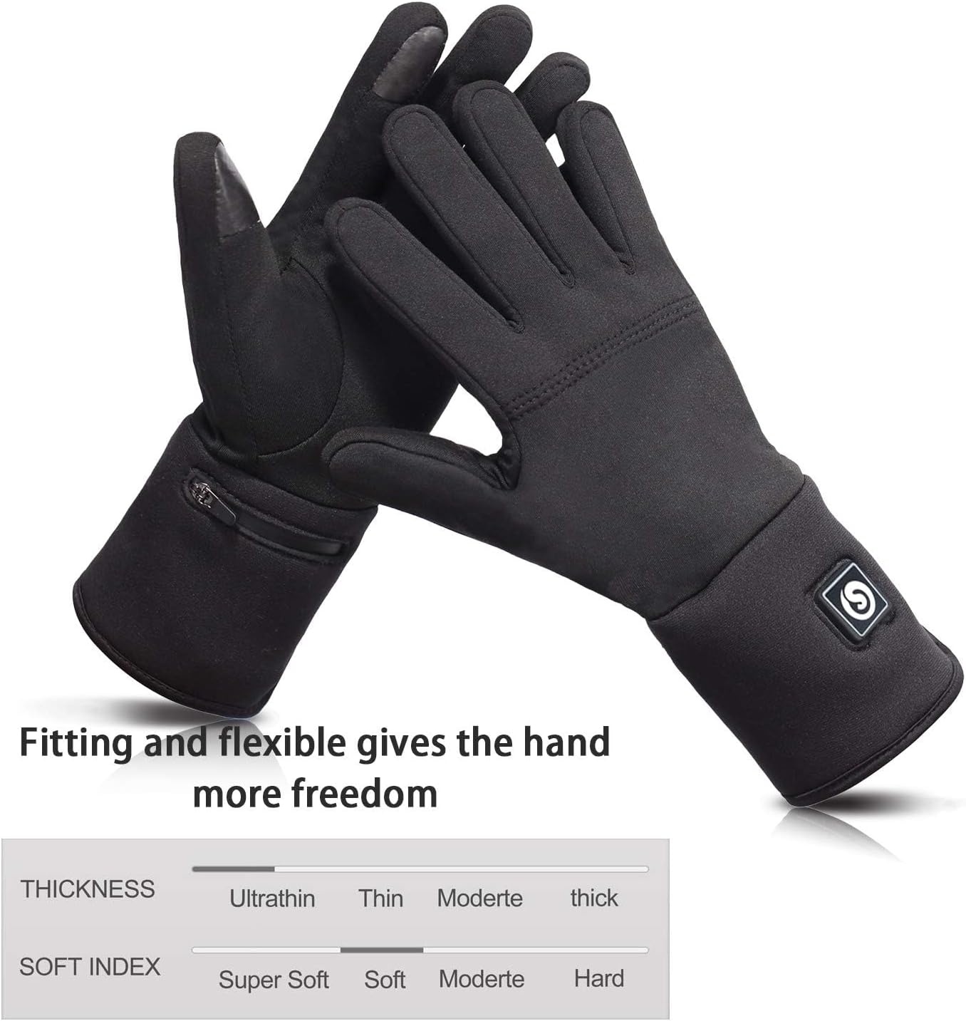 Verwarmde handschoenen - 77% Korting!