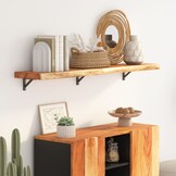 VidaXL Acaciahouten Wandschap (120cm) - 58% Korting!