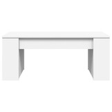 vidaXL Salontafel Bewerkt Hout Wit - 33% Korting!