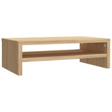 vidaXL Monitorstandaard 42x24x13 cm Eikenhout - 32% Korting