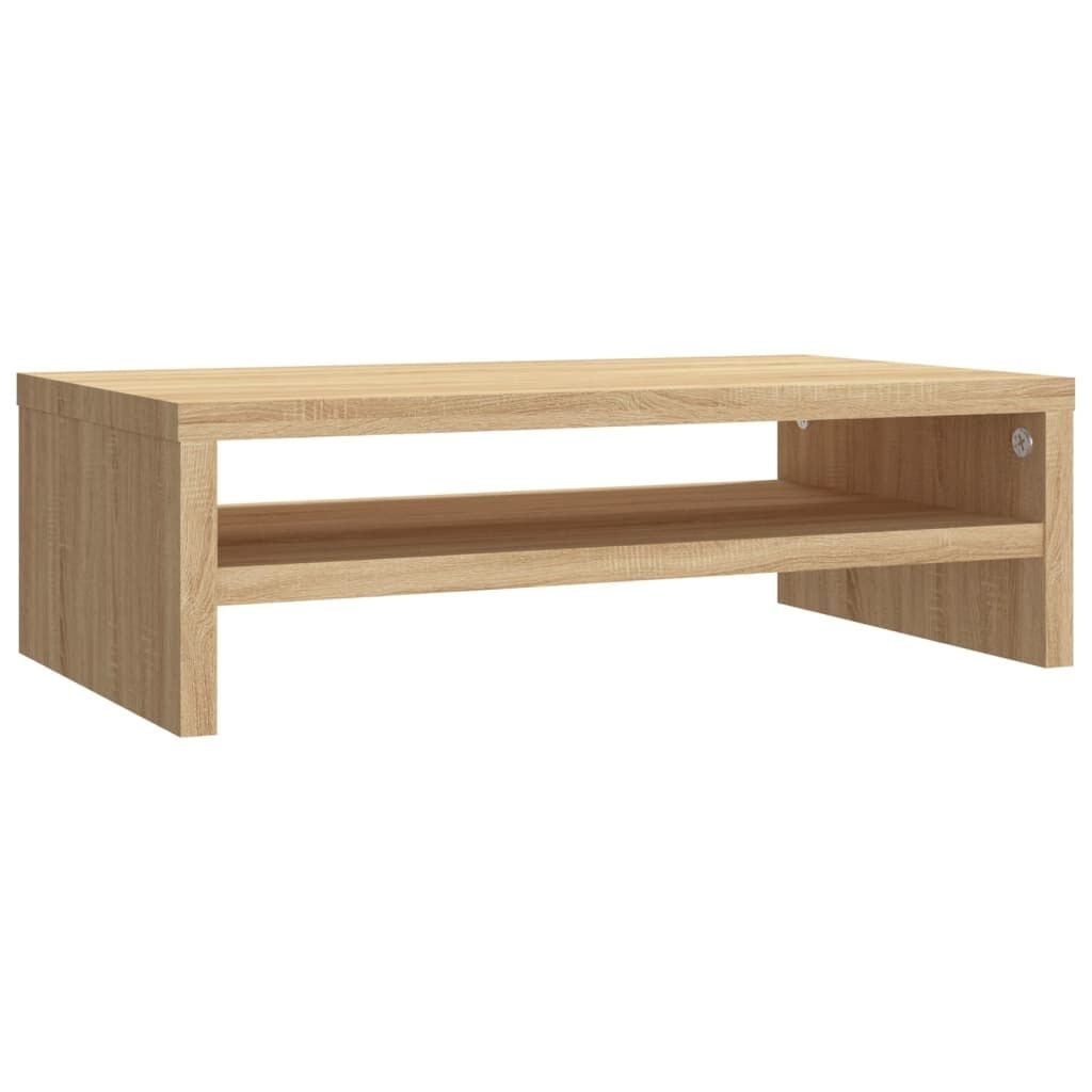 vidaXL Monitorstandaard 42x24x13 cm Eikenhout - 32% Korting