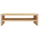 vidaXL Monitorstandaard 42x24x13 cm Eikenhout - 32% Korting