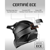 Motorcross Helm Mat Zwart - 34% Korting!