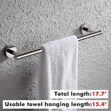 Roestvrij Staal Handdoekstang 45cm - 29% Korting